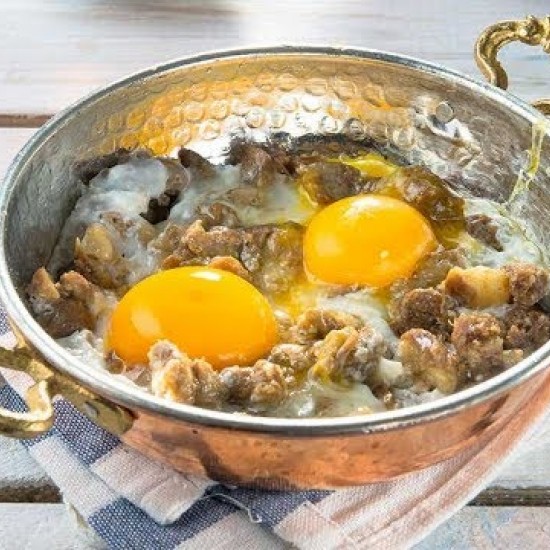 SAHANDA KAVURMALI YUMURTA