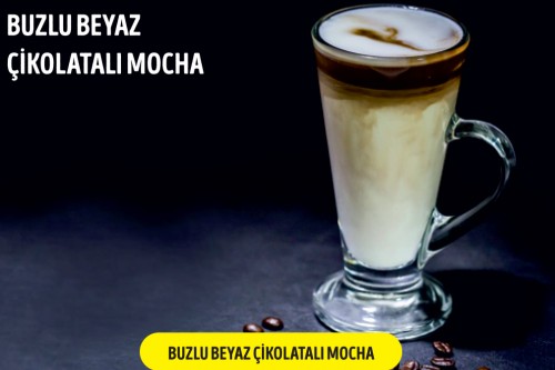 BUZLU BEYAZ ÇİKOLATALI MOCHA 