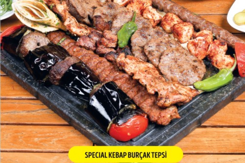 SPECIAL KEBAP BURÇAK TEPSİ (EN AZ İKİ KİŞİLİK) 