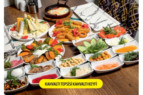 KAHVALTI TEPSİSİ KAHVALTI KEYFİ (İKİ KİŞİLİK)